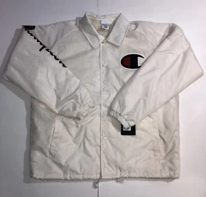 Champion Regenjacke Creme Gr. XL Neu mit Etikett Einzelhandel 80 $! 100% Original! - Bild 1 von 12