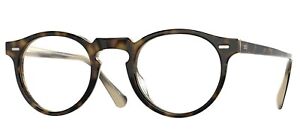 Oliver Peoples GREGORY PECK OV 5186 1666 Horn Havana Eyeglasses 50MM OV5186