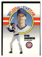 1990 Fleer #9 Ryne Sandberg All-Star Team nr mint/mint