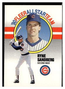 1990 Fleer #9 Ryne Sandberg All-Star Team nr mint/mint