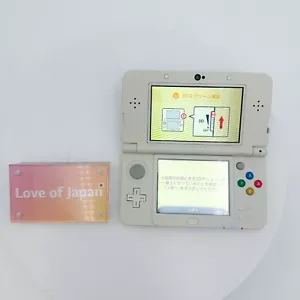 New Nintendo 3DS WHITE Console Japanese ver Good Condition Tested Used - Picture 1 of 24