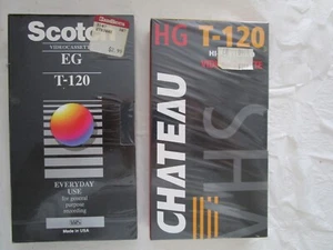 VHS Bänder 2 neue versiegelte Kassetten VHS - Bild 1 von 2