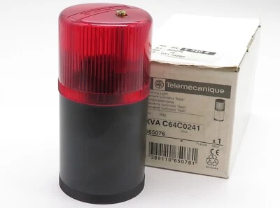 Telemecanique XVA-C64C0241 Lichtblitzelement Xenon-Blinklicht rot Flashing Light - Bild 1 von 4