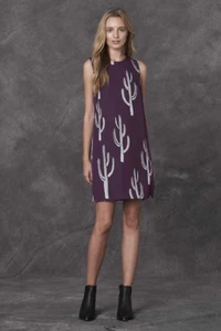 Stevie May Succulence Cactus Print Mini Dress - Bild 1 von 8