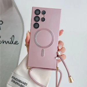 Funda protectora de TPU con cordón para Samsung S25 S24 Ultra S23 S22 S21 - Imagen 1 de 18