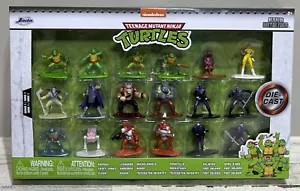 Nickelodeon Teenage Mutant Ninja Turtles TMNT Jada Nano Metalfigs 18 Figuren Neu - Bild 1 von 6