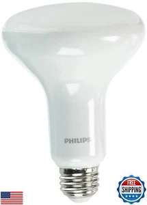 PHILIPS Dimmable BR30 Bulb Soft White Light/Warm glow effect 65W replacement - Picture 1 of 2