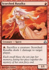 1x Scorched Rusalka - Foil MTG Guildpact NM Magic Foil
