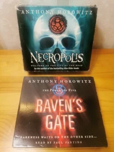 Anthony Horowitz x2 Audiobook Bundle, Necropolis & Raven's Gate Unabridged - Picture 1 of 24