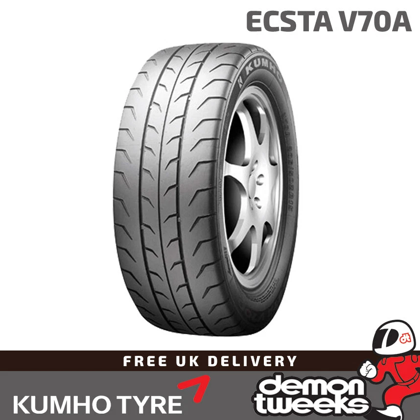 1 x 265/45/16 (2654516) Kumho Ecsta V70A Track Day Race Tyre - Medium - Image 1 of 2