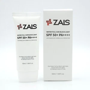 ZAIS Water Full Sun Block Light 50ml SPF50+ PA++++ UV Sunscreen K-Beauty - Picture 1 of 9