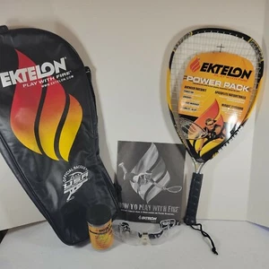 Ektelon Avenger Fusionlite Alloy Racquetballschläger X-SM, Google, Bälle Handbuch - Bild 1 von 4