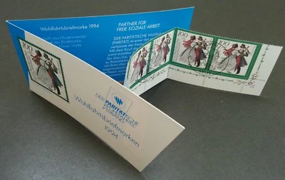 Germany Traditional Costumes 1994 Attire Cloth Dance Art Culture (booklet) CTO - Image 1 of 3