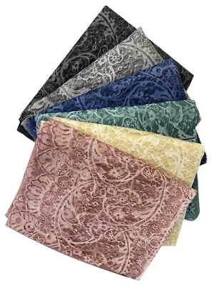 Pretty Lace Scarf One Side Soft Large Size Hijab Shawl Wrap Cover Up Pashmina