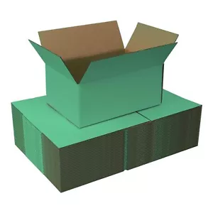 Green 9x6x4 Shipping Boxes 30 Pack Small Boxes for Shipping Small Mailing Car... - Picture 1 of 7