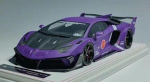 1/18 Ivy Models Lamborghini Aventador GT EVO Liberty walk Matte Purple Leather - Picture 1 of 7