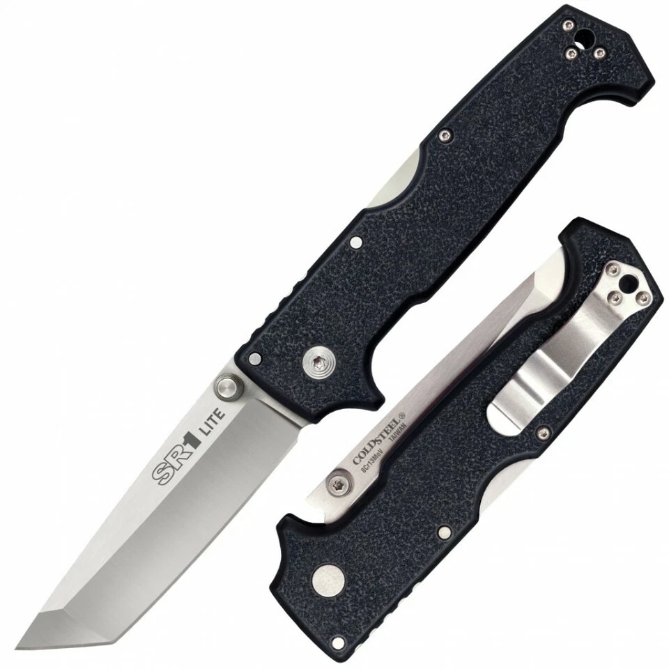 Cold Steel SR1 Lite 4" 8Cr13MoV Tanto Blade Griv-Ex Handles 62K1A