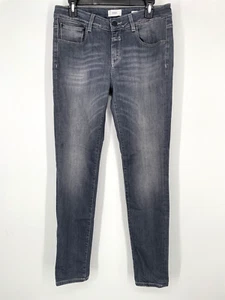 Closed womens size 30 Denim Baker Long Skinny Jeans Gray Stretch Made In Italy - Picture 1 of 16