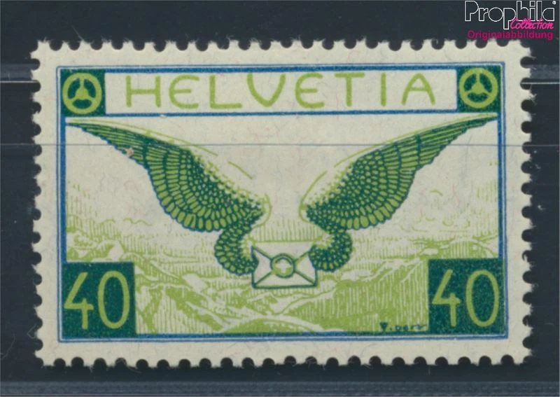 Suiza 234x con charnela 1929 Correo aéreo (8618507 - Imagen 1 de 1