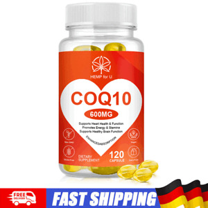 Coenzym Q-10 Kapseln Antioxidans, Unterstützung der Herzgesundheit 120pcs DE