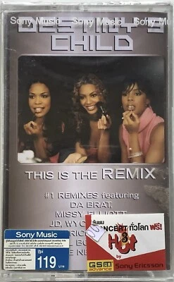 Destiny's Chlid This Is The Remix Original Thai Edition Cassette Seal - Image 1 of 2