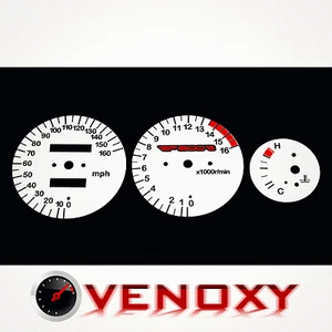 Suzuki RF 600 R MPH Aftermarket Instrument Cluster White Gauge Faces - Picture 1 of 1