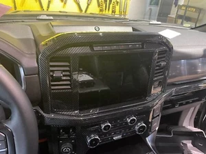 Car Parts Accessories 2022-2023 For Ford F150 Navigation Frame Panel Cover Trim - Picture 1 of 8