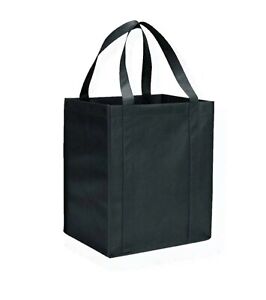4Pcs Pack Reusable Grocery shopping tote bag,Eco friendly 13X10X15 heavy duty