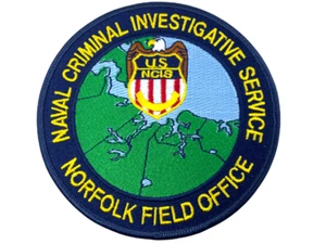 US NCIS Naval Criminal Investigative Service Norfolk Field Office Patch - Picture 1 of 1