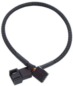 4 Pin Female to 4Pin Male PWM Connector Case Fan Extension Power Cable For PC - Picture 1 of 1