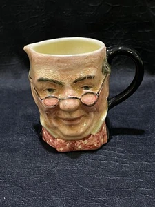 Small Hanley Lancaster Sandland Character Toby Jug Mug 2 5/8" Tall - Picture 1 of 9