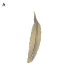 Bookmark Anti Fade Anti-Scratch Feather Shape Bookmark Stationery Eco-Friendly