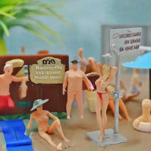 Scala G 1:22,5 figure Iberplace 40012 Persone sulla spiaggia Set di modelli - Foto 1 di 11