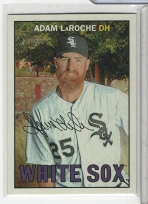Adam LaRoche White Sox 2016 Topps Heritage #204 051221DMCD177 - Image 1 of 2