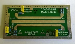 SWR Powermeter carte de pont RF HF VHF - 30-300 MHz jusqu'à 1000 W TUBE LDMOS - Photo 1/3