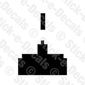 Rocket Missile SPACE INVADERS Retro Classic Video Game Car Vinyl Decal Geek Nerd - Picture 1 of 2