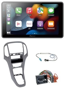 Pioneer USB MP3 Bluetooth DAB Autoradio für Opel Astra J ab 2009 Titan grau - Bild 1 von 10