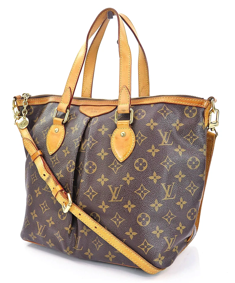Auténtico bolso de hombro de mano bidireccional con monograma Palermo PM de Louis Vuitton #61266 Foto 1 de 4