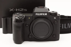 Very Clean Fuji FUJIFILM X-H2S Mirrorless Camera (17,200 Shots) with Box #48259 - Picture 1 of 13