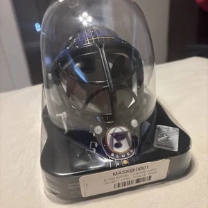 Jordan Binnington St. Louis Blues signierter Mini Goalie Helm AUTO COA - Bild 1 von 24