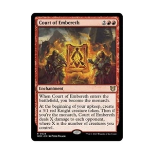 WOTC Commander: Wilds of Eldraine Court of Embereth (R) EX - Picture 1 of 1