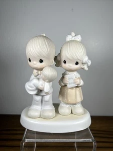 Precious Moments Rejoicing with You E-4724 1980 Figurine No Box - Picture 1 of 9