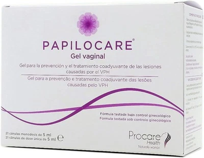 Papilocare Vaginalgel - 21 x 5 ml. Einzeldosiskanülen für die vaginale Gesundheit - Bild 1 von 2