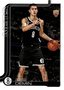 2025-26 Topps NBA Base #208 Egor Demin RC Brooklyn Nets - Bild 1 von 2