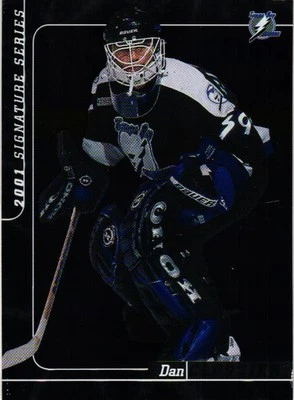 2000-01 Be a Player Signature Series #51 Dan Cloutier - Image 1 of 2