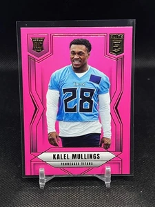 2025 Donruss Elite Football Pink Parallel Keleel Mullings #146 RC SP - Picture 1 of 2