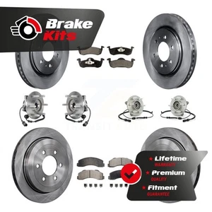 Front Rear Hub Bearing Brake Rotor Pads Kit (10Pc) For 2010-2010 Ford Expedition - Picture 1 of 1