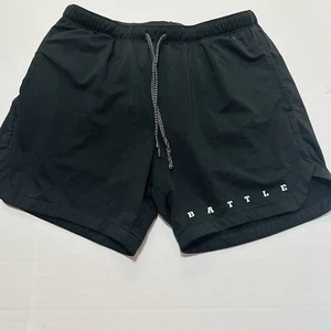 Herrenshorts Mediums Battle Marke schwarz - doppellagig gefütterte Shorts - Bild 1 von 7