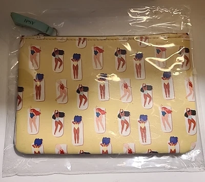 IPSY brand glam bag (makeup pouch; beach tote; whatever carrier) New without tag - Image 1 of 4