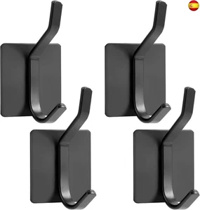  Oderra 4 PCS Ganchos Adhesivos para Pared, Colgadores Adhesivos Resistentes,  - Imagen 1 de 7